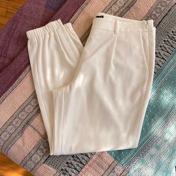 Trouve Womens Stretch Pleated Comfy Professional Dressy Work Trouser Size 12 - Picture 10 of 10